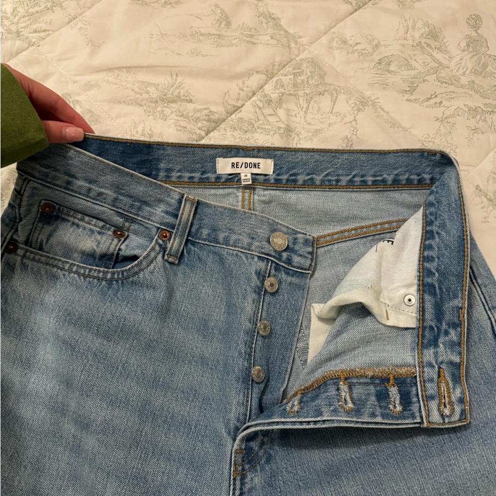 Re/Done Blue Denim Jeans